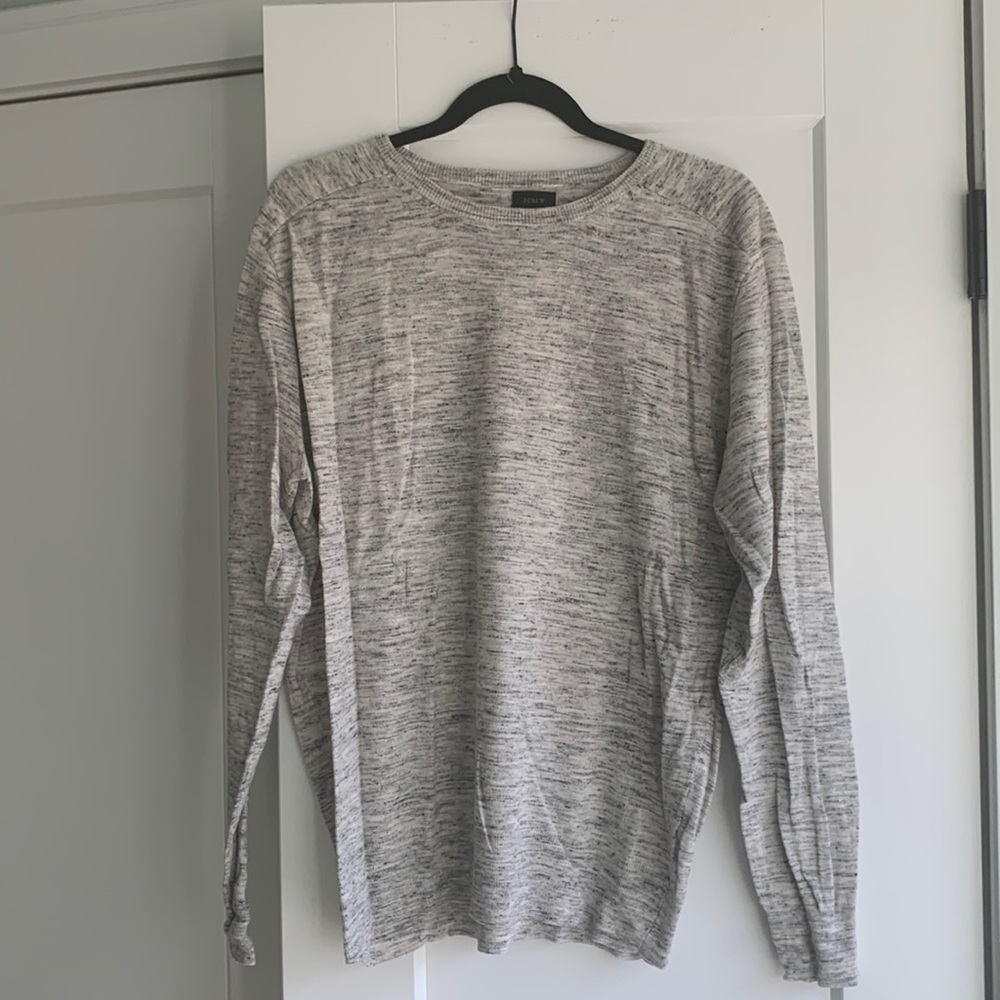 J.Crew Large crewneck men’s lightweight sweater